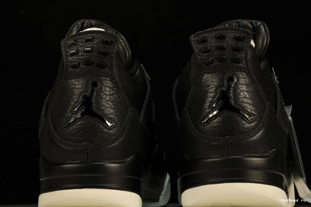 Retro Jordan 4 Hair 819139-010 Black Pony  0906